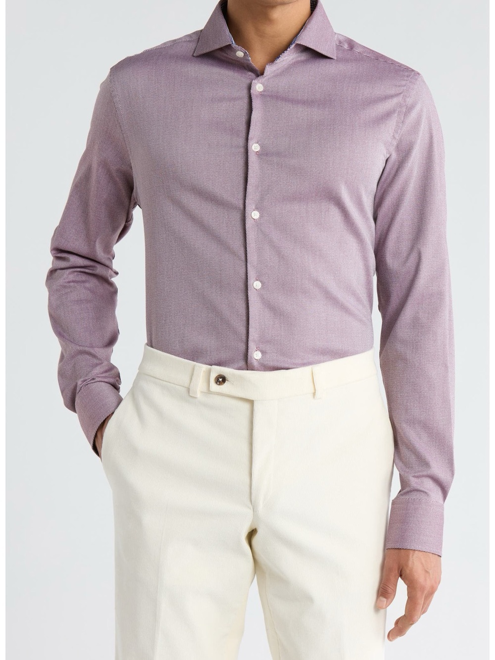 Ted Baker Slim Fit Four Season Performance Dress Shirt